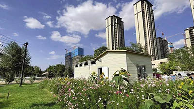 兰州新区：27座“花园公厕”靓起来